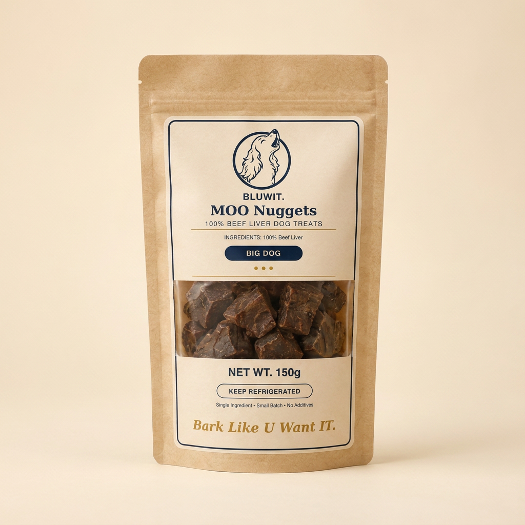 BLUWIT MOO Nuggets - Big Dog 150g