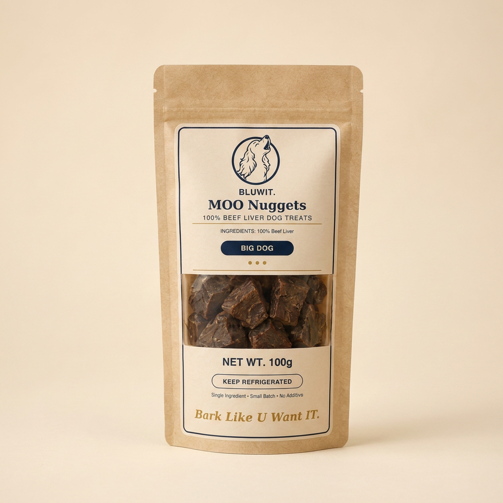 BLUWIT MOO Nuggets - Big Dog 100g