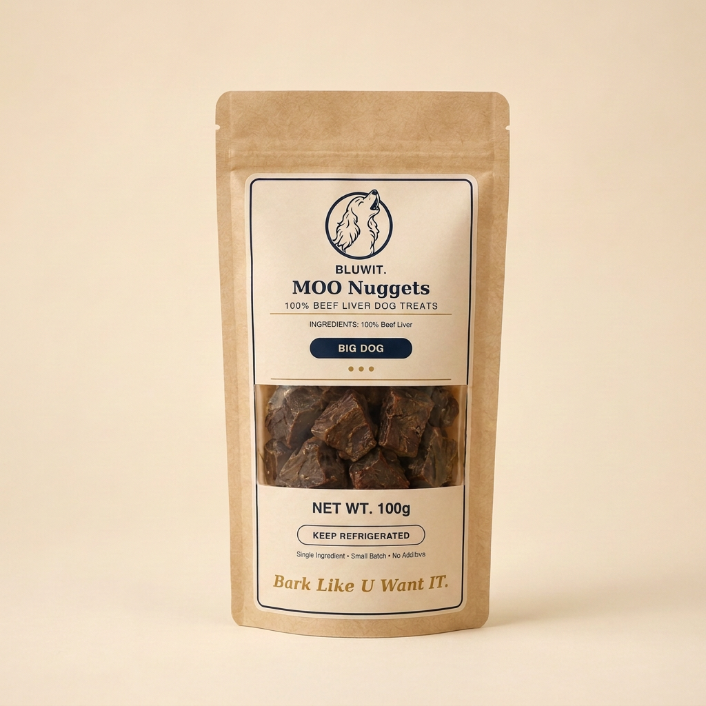 BLUWIT MOO Nuggets - Big Dog 100g Hero
